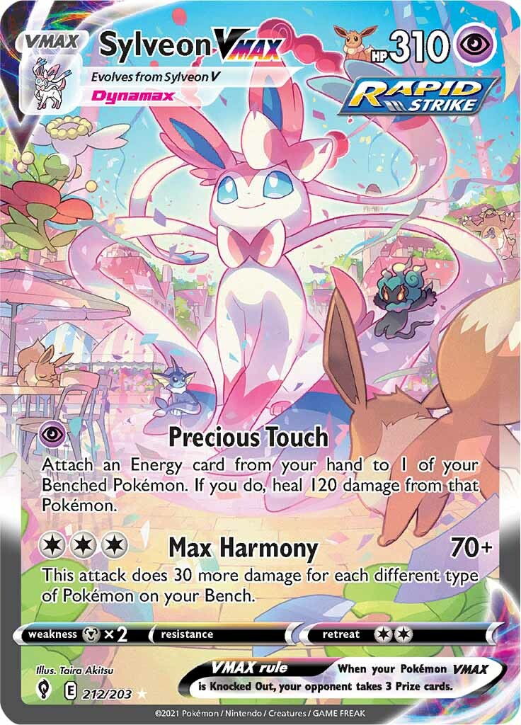 Sylveon VMAX (212/203) [Sword & Shield: Evolving Skies] | Chromatic Games