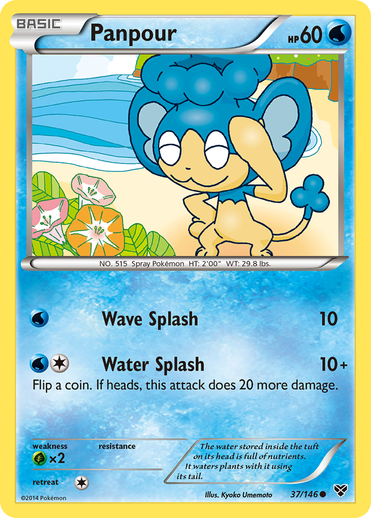 Panpour (37/146) [XY: Base Set] | Chromatic Games
