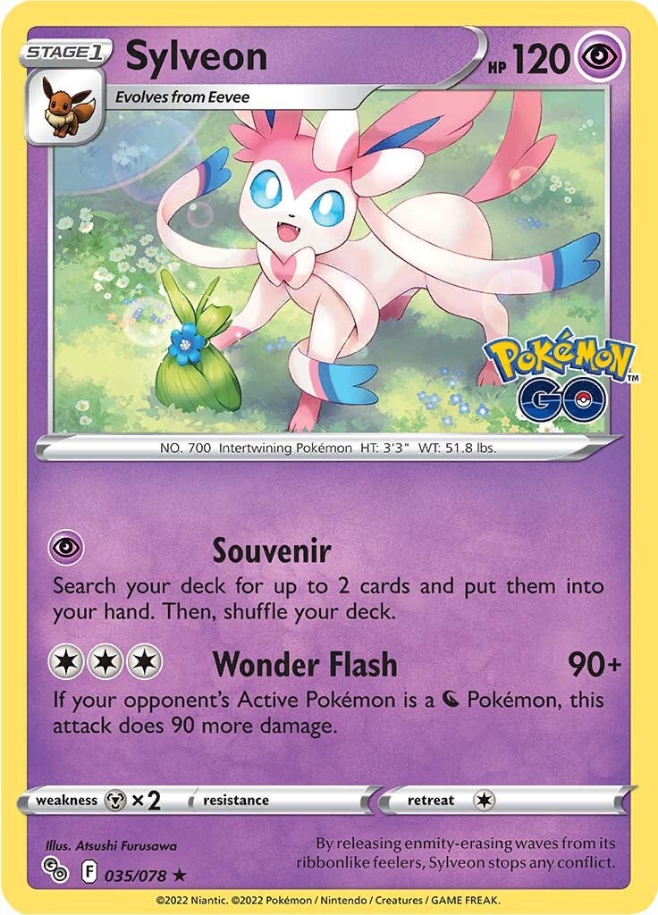 Sylveon (035/078) [Pokémon GO] | Chromatic Games