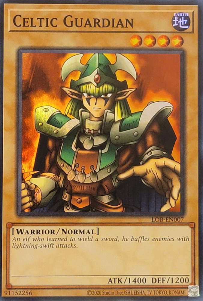 Celtic Guardian (25th Anniversary) [LOB-EN007] Super Rare | Chromatic Games