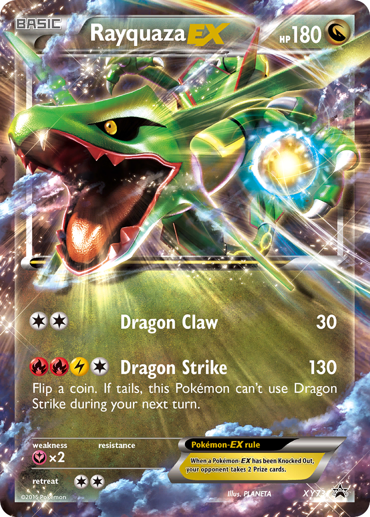 Rayquaza EX (XY73) [XY: Black Star Promos] | Chromatic Games