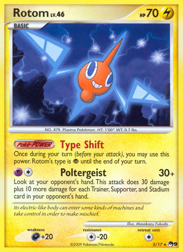 Rotom (5/17) [POP Series 9] | Chromatic Games