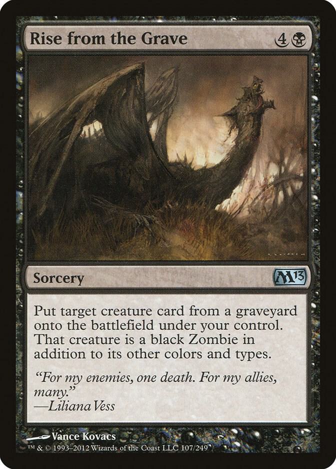 Rise from the Grave 107 (Magic 2013 (M13))  | Chromatic Games