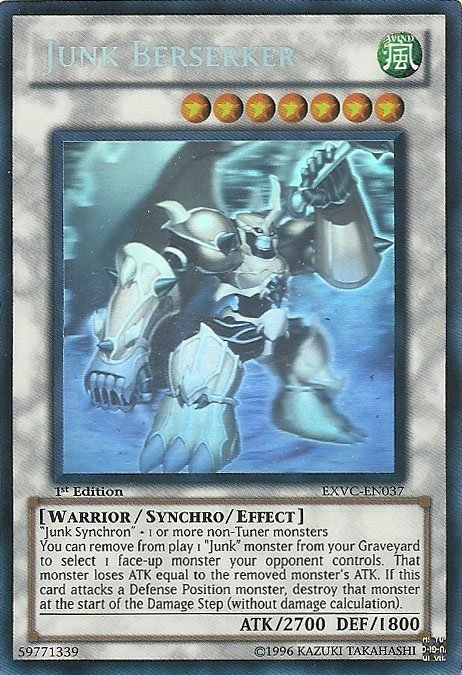 Junk Berserker [EXVC-EN037] Ghost Rare | Chromatic Games
