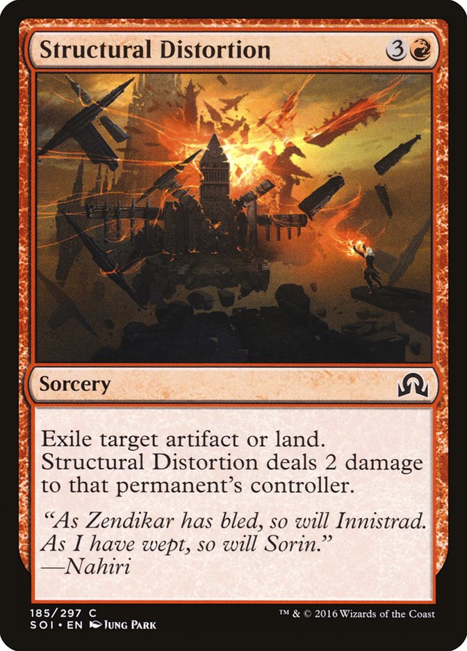 Structural Distortion 185/297 (Shadows over Innistrad)  | Chromatic Games