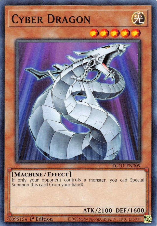Cyber Dragon [EGO1-EN009] Common | Chromatic Games
