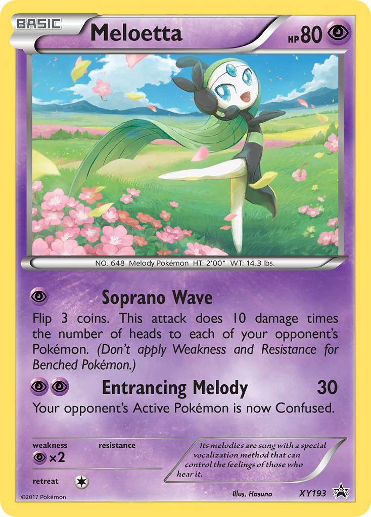 Meloetta (XY193) [XY: Black Star Promos] | Chromatic Games