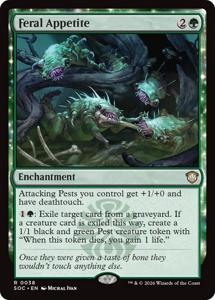 Feral Appetite [Secrets of Strixhaven Commander] | Chromatic Games