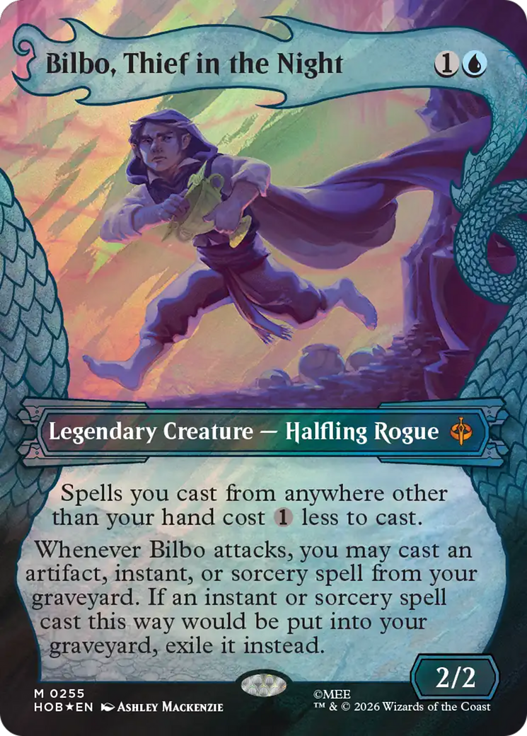 Bilbo, Thief in the Night (Showcase) (Surge Foil) [The Hobbit] | Chromatic Games