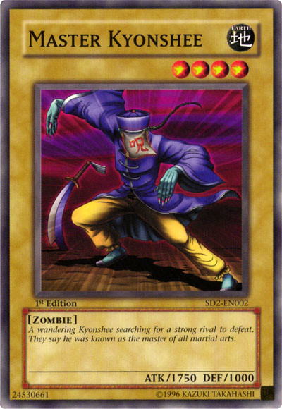 Master Kyonshee [SD2-EN002] Common | Chromatic Games