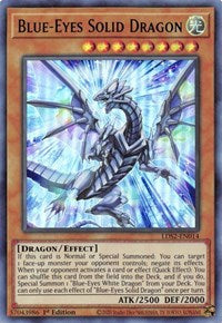 Blue-Eyes Solid Dragon (Green) [LDS2-EN014] Ultra Rare | Chromatic Games