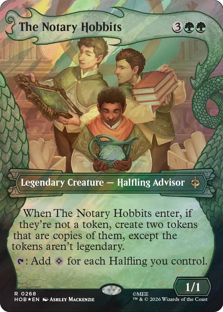 The Notary Hobbits (Showcase) (Surge Foil) [The Hobbit] | Chromatic Games