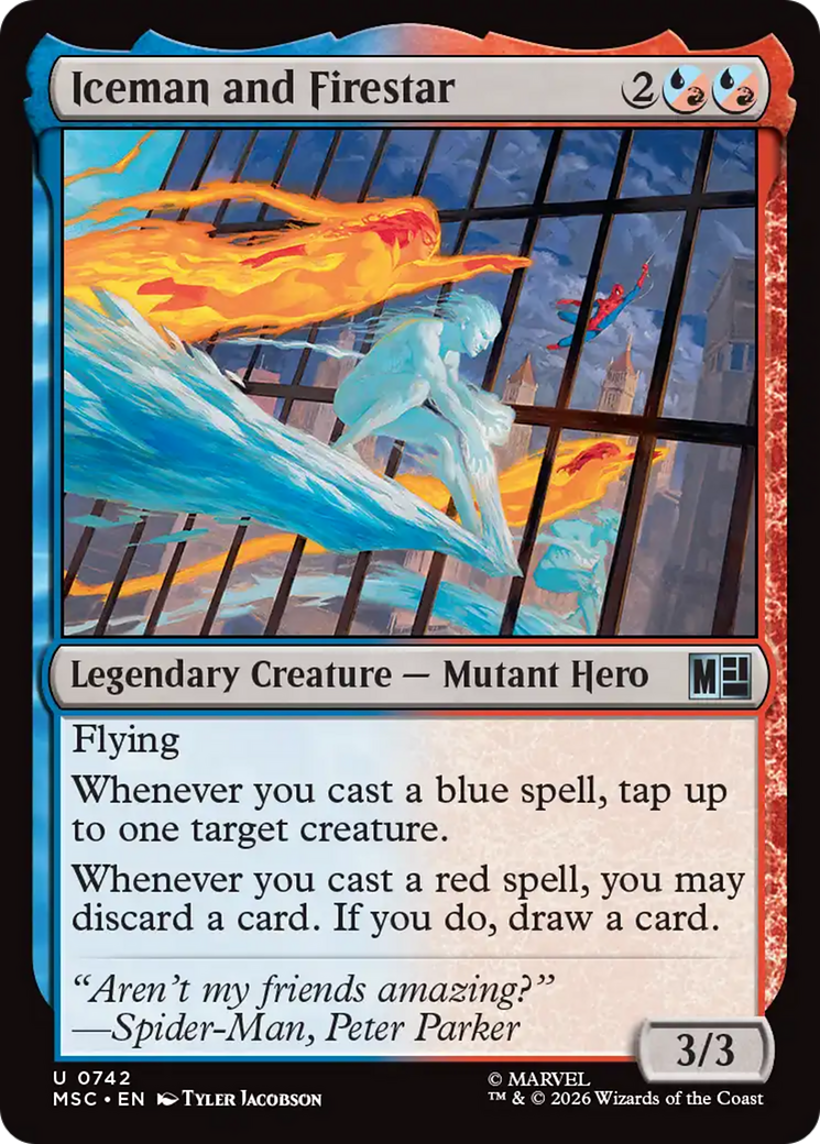 Iceman and Firestar [Marvel Super Heroes] | Chromatic Games