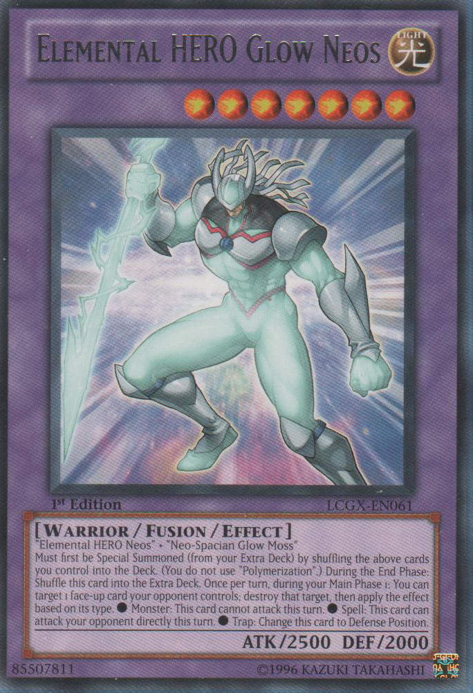 Elemental HERO Glow Neos [LCGX-EN061] Rare | Chromatic Games