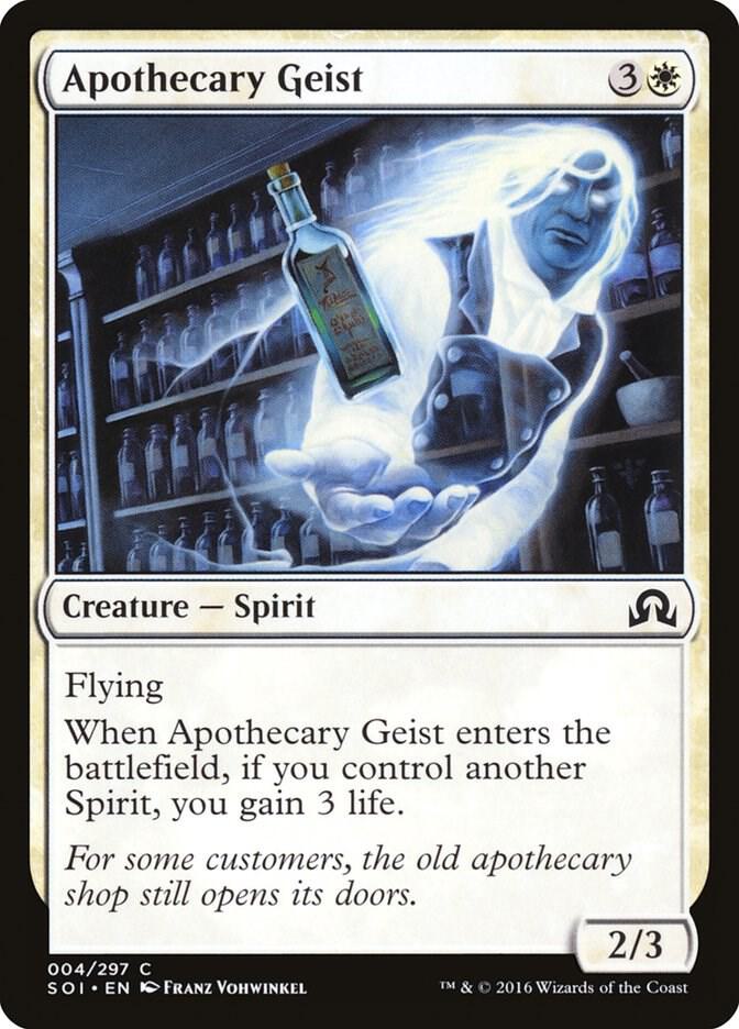 Apothecary Geist 4/297 (Shadows over Innistrad)  | Chromatic Games