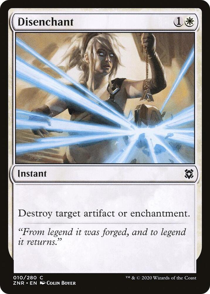 Disenchant 10/280 (Zendikar Rising)  - Foil | Chromatic Games