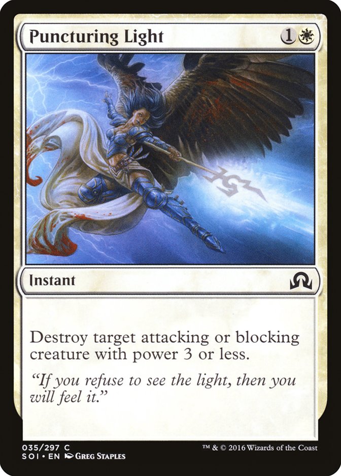 Puncturing Light 35/297 (Shadows over Innistrad)  | Chromatic Games