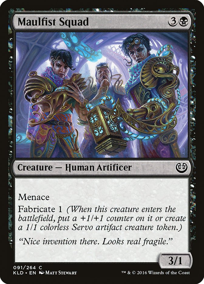 Maulfist Squad 91/264 (Kaladesh)  | Chromatic Games