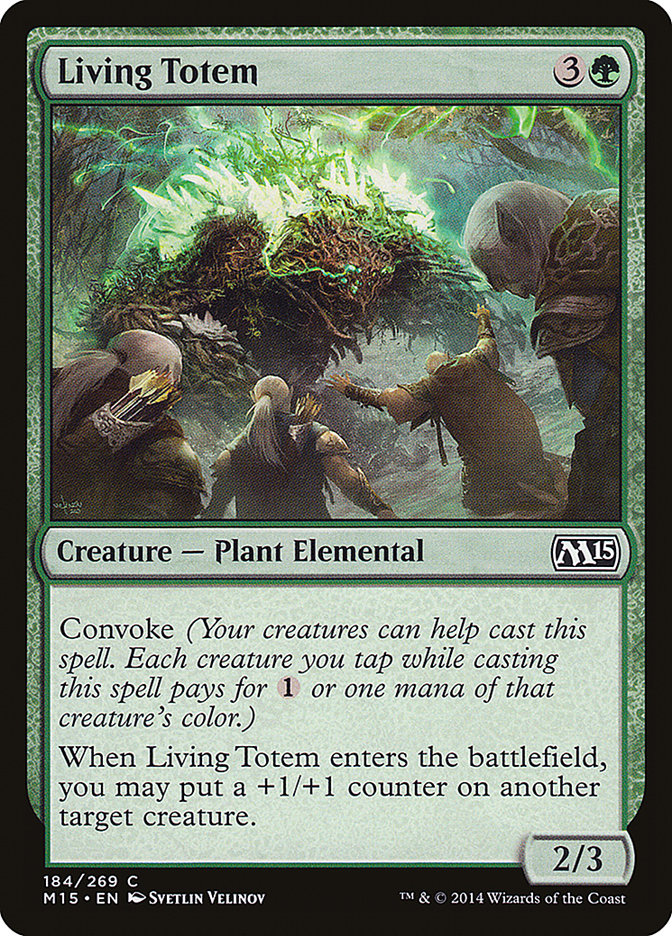 Living Totem 184/269 (Magic 2015 (M15))  | Chromatic Games
