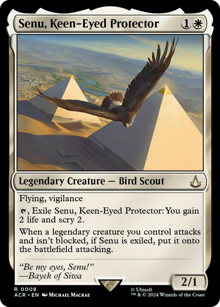 Senu, Keen-Eyed Protector [Assassin's Creed] | Chromatic Games