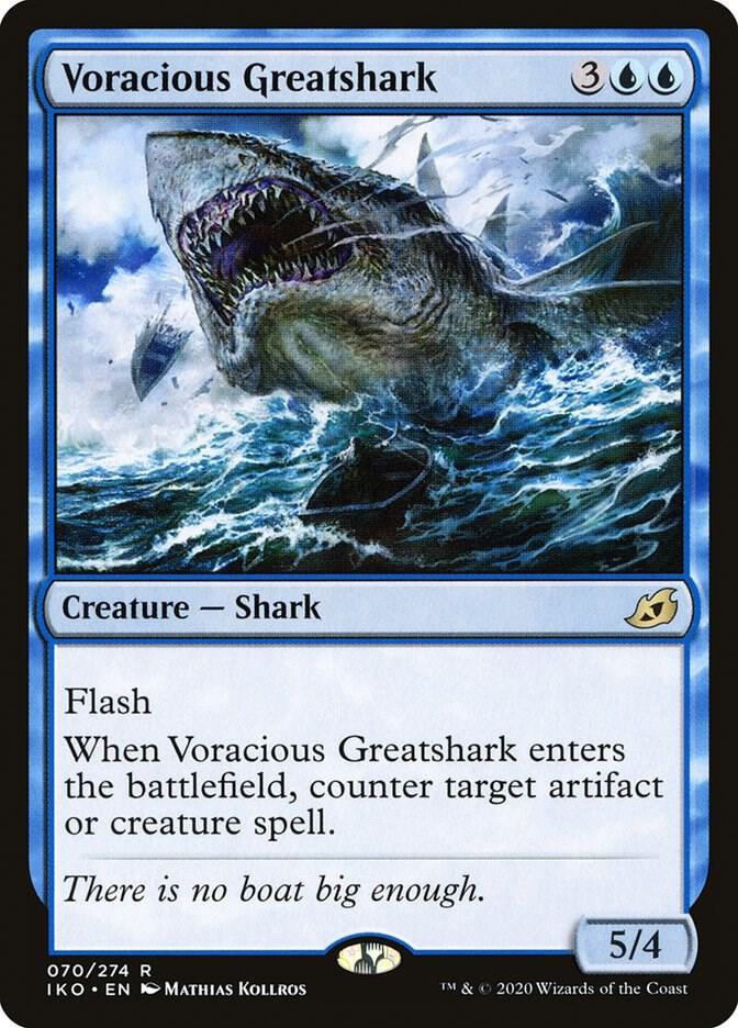 Voracious Greatshark 70/274 (Ikoria: Lair of Behemoths)  | Chromatic Games