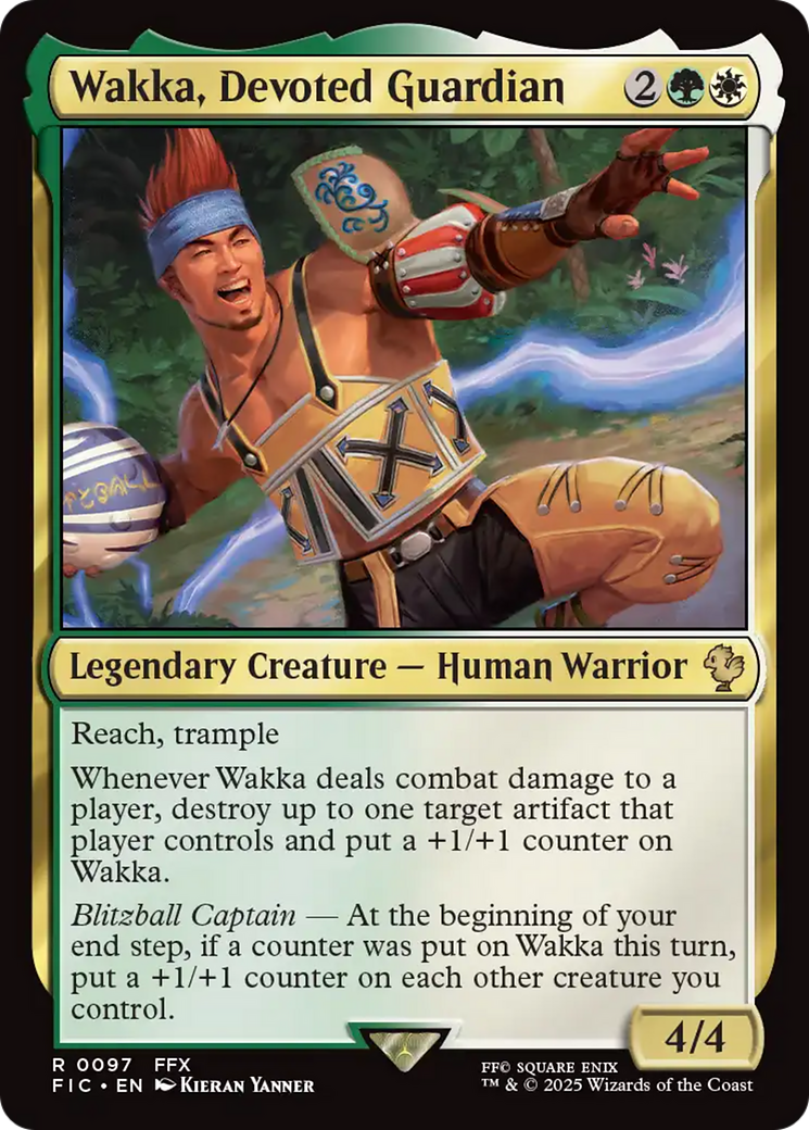 Wakka, Devoted Guardian [FINAL FANTASY Commander] | Chromatic Games
