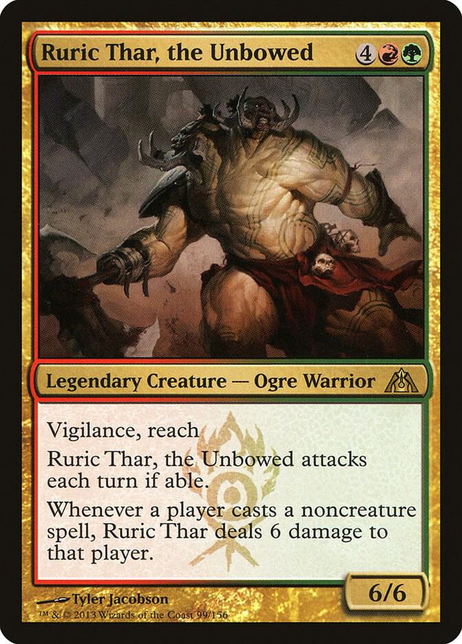 Ruric Thar, the Unbowed 99/156 (Dragon's Maze)  | Chromatic Games