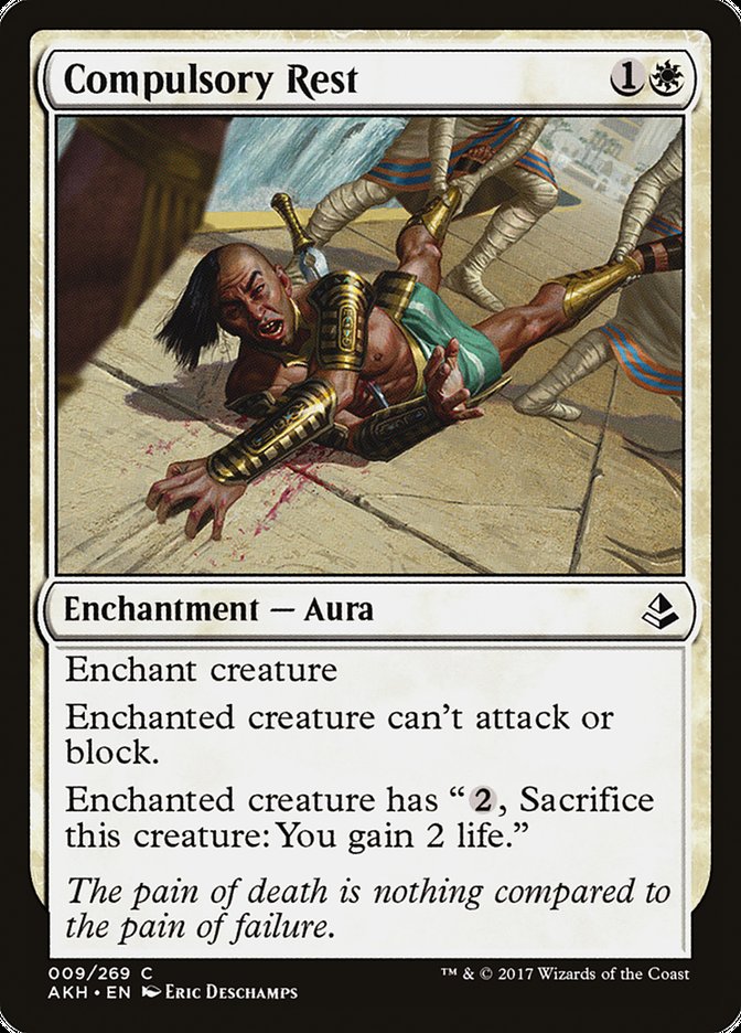 Compulsory Rest 9/269 (Amonkhet)  | Chromatic Games