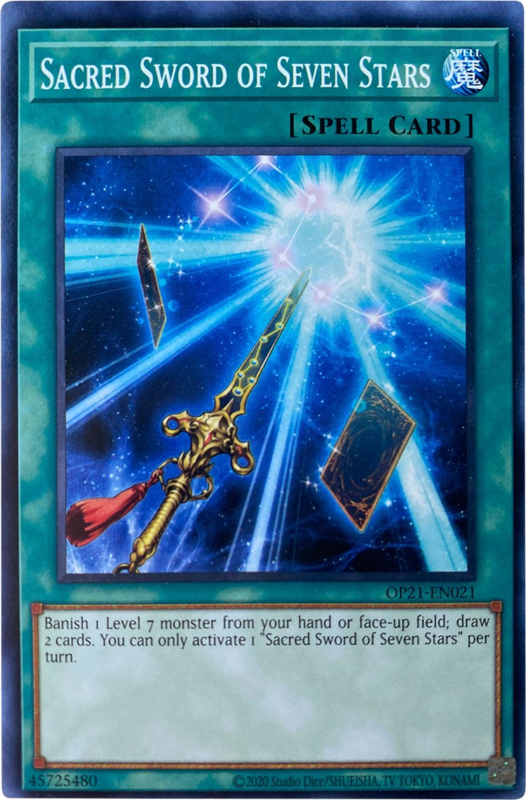 Sacred Sword of Seven Stars [OP21-EN021] Common | Chromatic Games