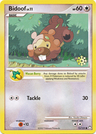 Bidoof (73/123) [Countdown Calendar Promos] | Chromatic Games