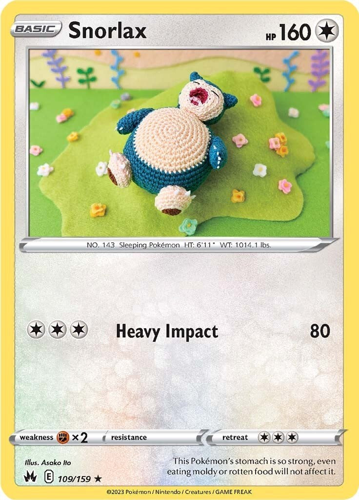 Snorlax (109/159) [Sword & Shield: Crown Zenith] | Chromatic Games