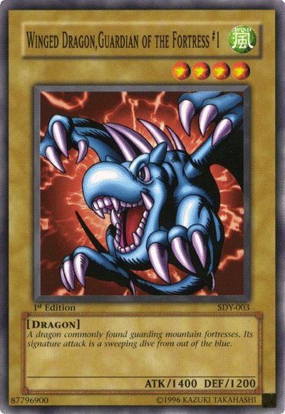 Winged Dragon, Guardian of the Fortress #1 [SDY-003] Common | Chromatic Games