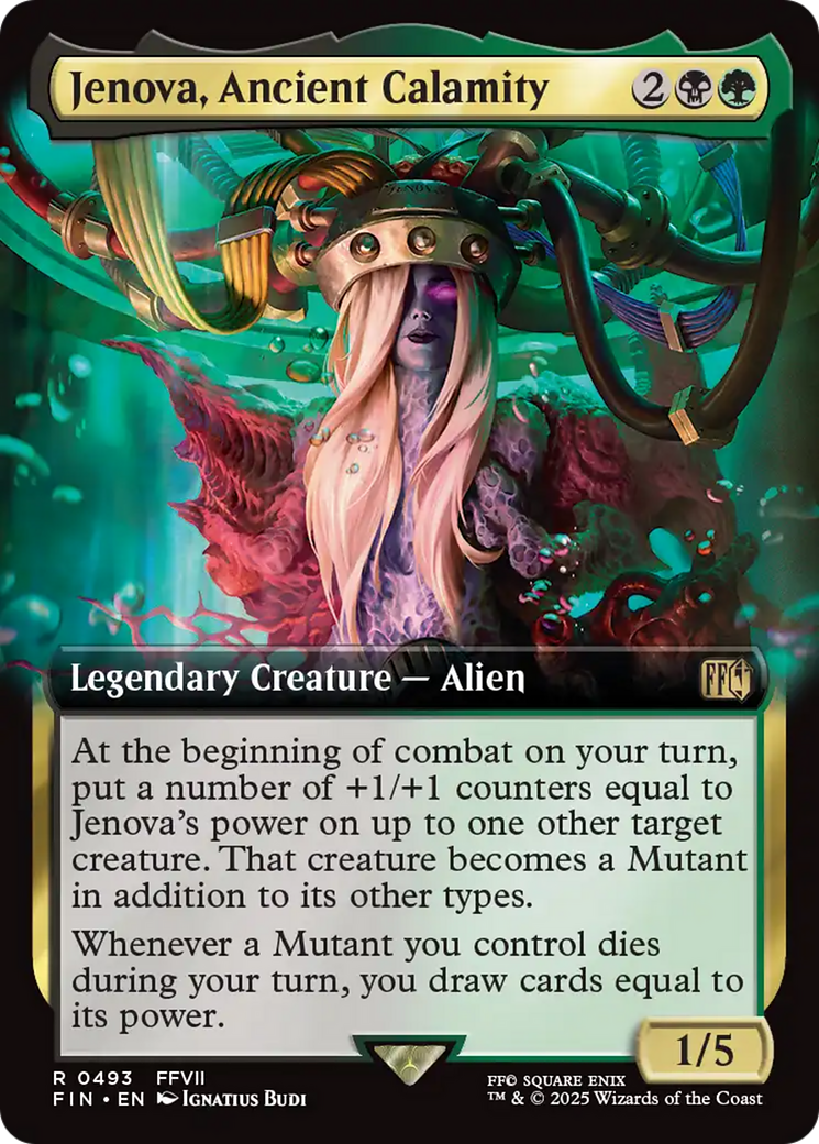 Jenova, Ancient Calamity Art Card [FINAL FANTASY Art Series] | Chromatic Games