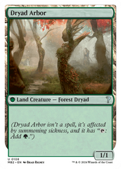 Dryad Arbor (White Border) [Mystery Booster 2] | Chromatic Games