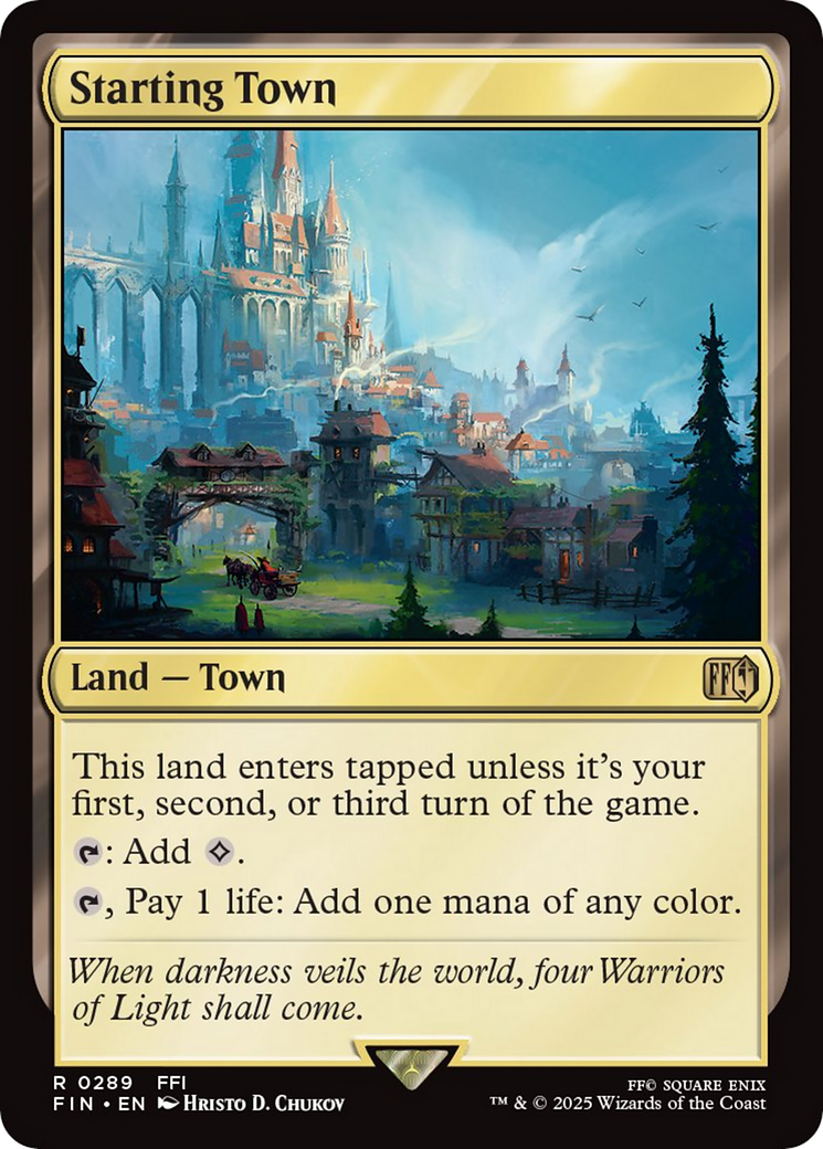 Starting Town [FINAL FANTASY] | Chromatic Games