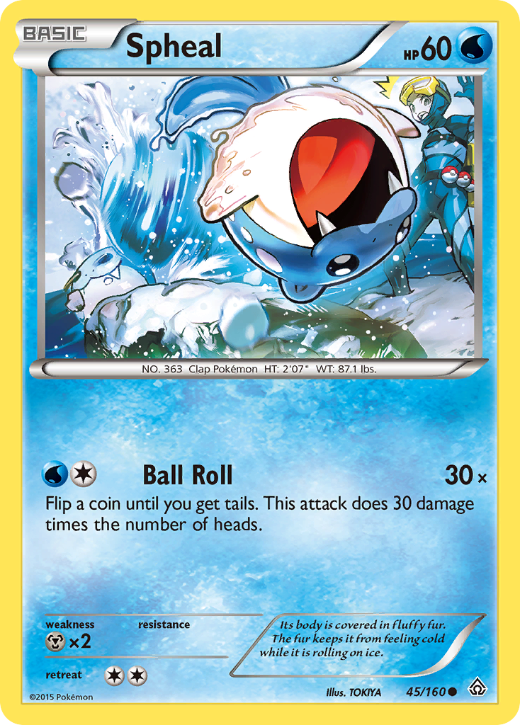 Spheal (45/160) [XY: Primal Clash] | Chromatic Games