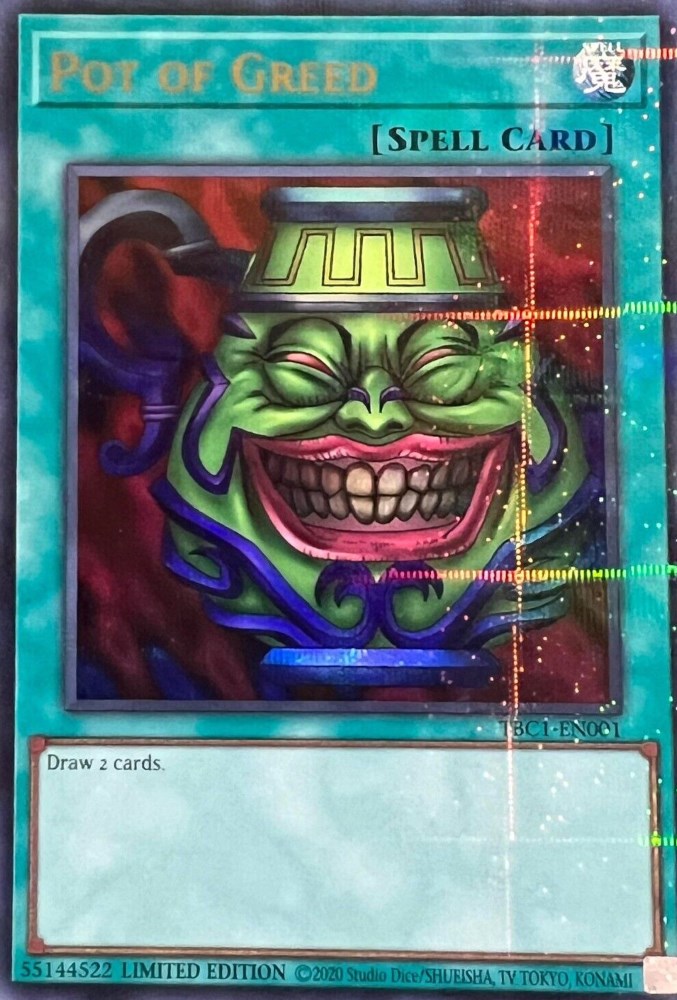 Pot of Greed [TBC1-EN001] Ultra Rare | Chromatic Games