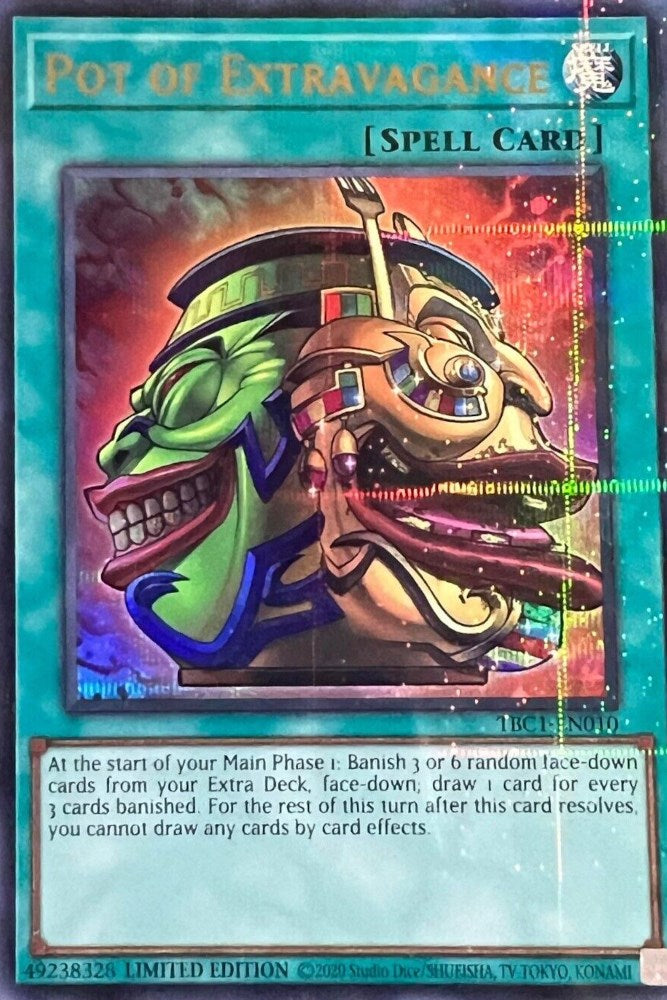 Pot of Extravagance [TBC1-EN010] Ultra Rare | Chromatic Games