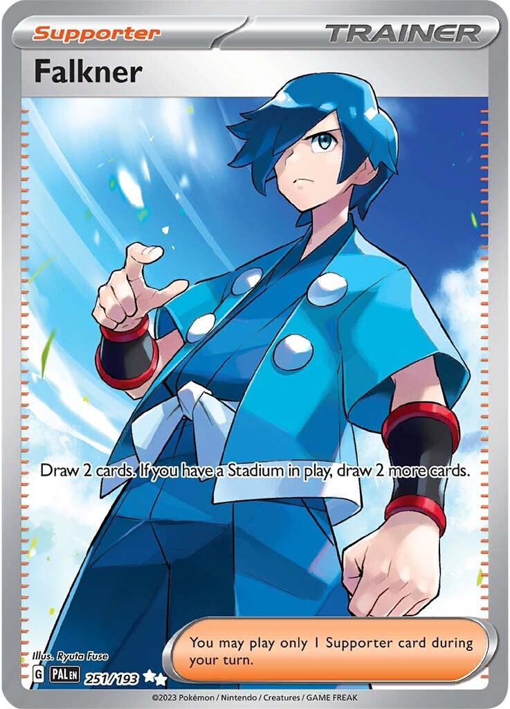 Falkner (251/193) [Scarlet & Violet: Paldea Evolved] | Chromatic Games