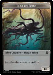 Spirit // Eldrazi Scion Double-Sided Token [Commander Masters Tokens] | Chromatic Games