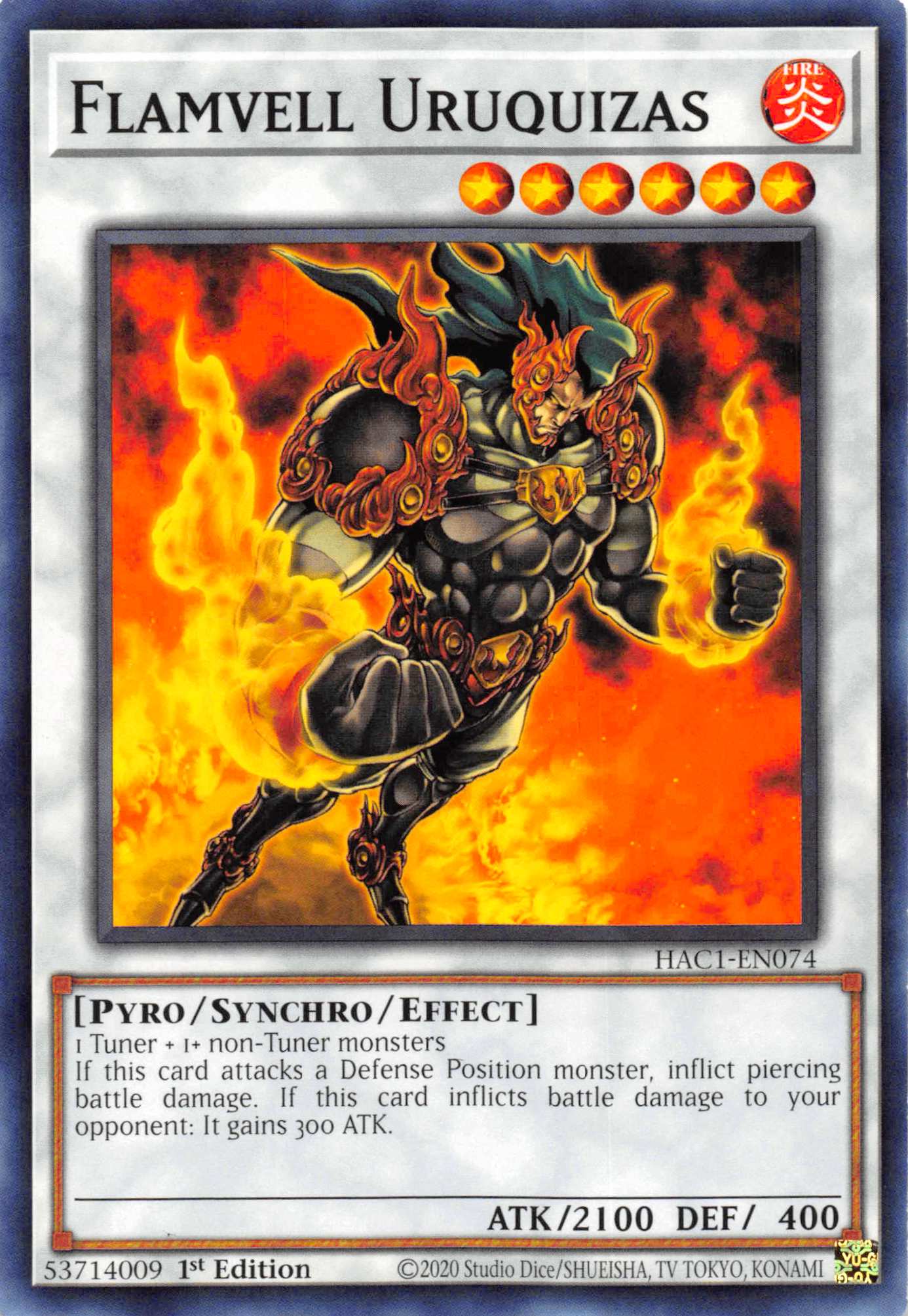 Flamvell Uruquizas [HAC1-EN074] Common | Chromatic Games