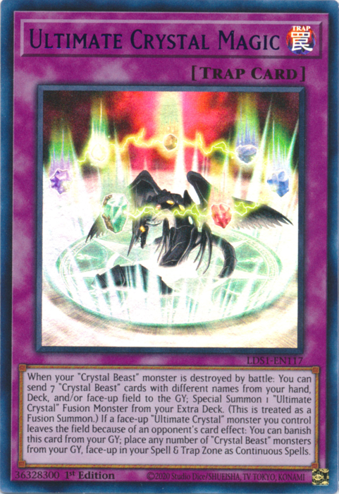 Ultimate Crystal Magic (Purple) [LDS1-EN117] Ultra Rare | Chromatic Games