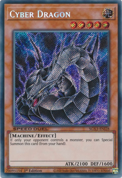 Cyber Dragon [SGX3-ENI28] Secret Rare | Chromatic Games