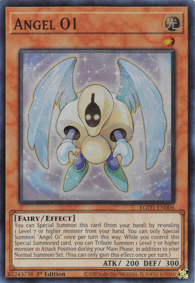 Angel O1 [EGO1-EN006] Super Rare | Chromatic Games