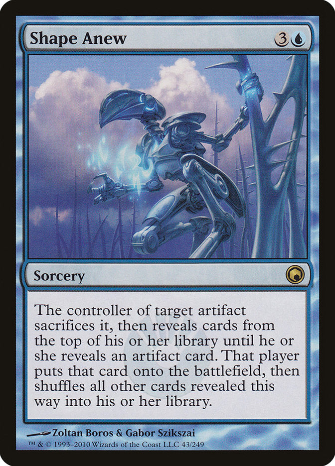 Shape Anew 43/249 (Scars of Mirrodin)  | Chromatic Games