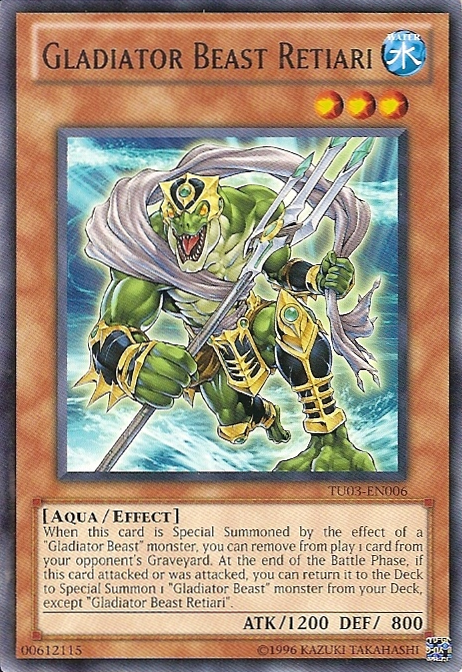 Gladiator Beast Retiari [TU03-EN006] Rare | Chromatic Games