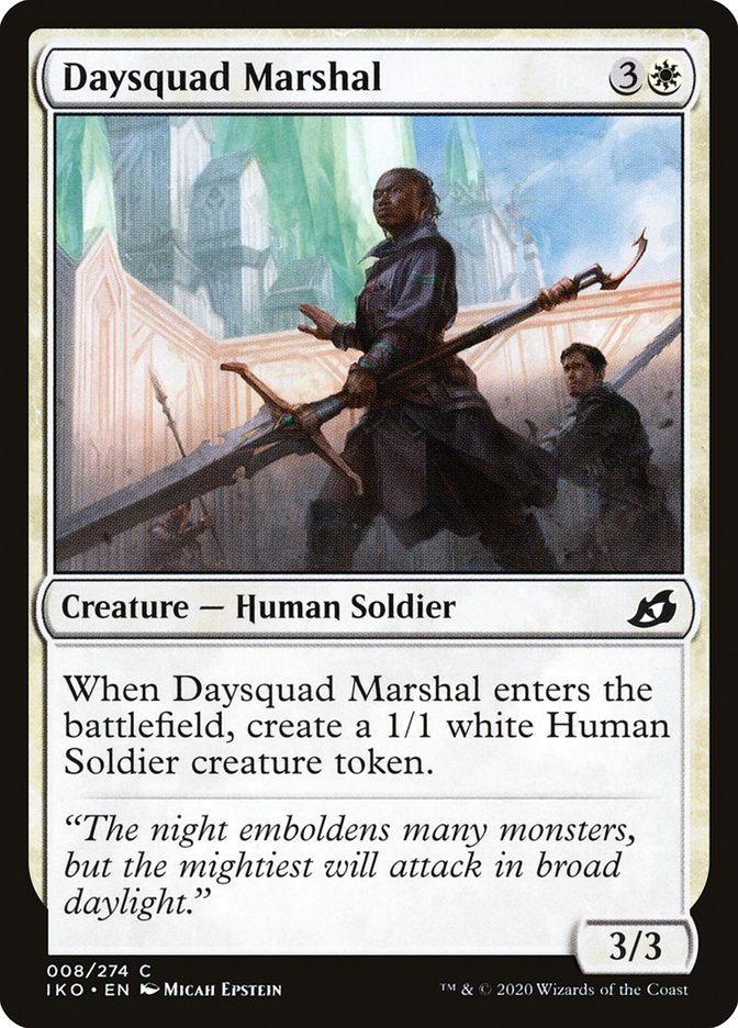 Daysquad Marshal 8/274 (Ikoria: Lair of Behemoths)  | Chromatic Games