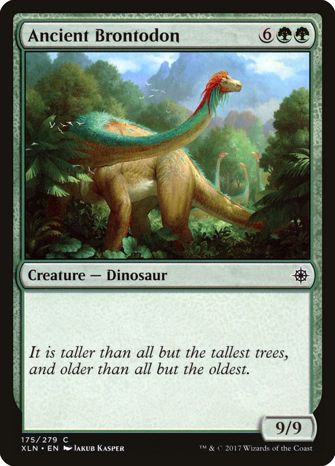Ancient Brontodon 175/279 (Ixalan)  | Chromatic Games