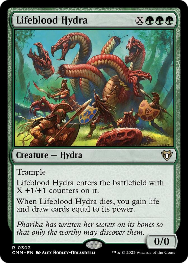 Lifeblood Hydra [Commander Masters] | Chromatic Games