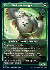 Doric, Nature's Warden // Doric, Owlbear Avenger [Secret Lair Drop Series] | Chromatic Games